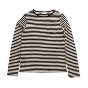 Mango Kids Striped Cotton T-Shirt