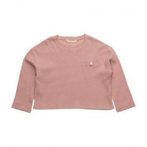 Mango Kids Textured Cotton T-Shirt