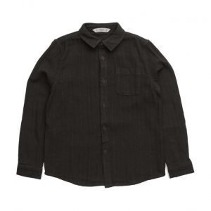 Mango Kids Textured Flannel Shirt