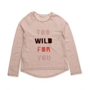 Mango Kids Textured Message T-Shirt