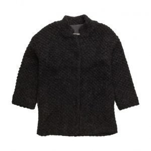 Mango Kids Textured Wool-Blend Coat