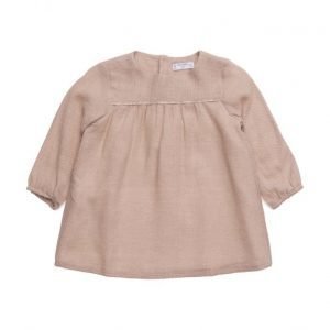 Mango Kids Textured Wool-Blend Dress