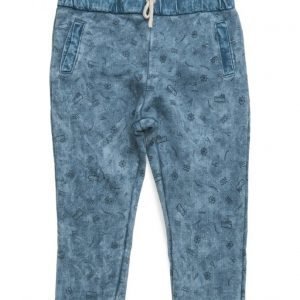 Mango Kids Washed Cotton-Blend Trousers