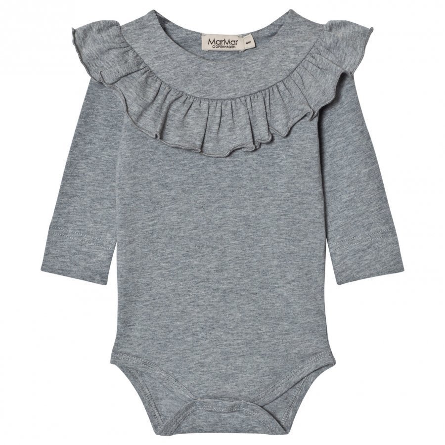 Marmar Copenhagen Bibbi Baby Body Grey Melange Body