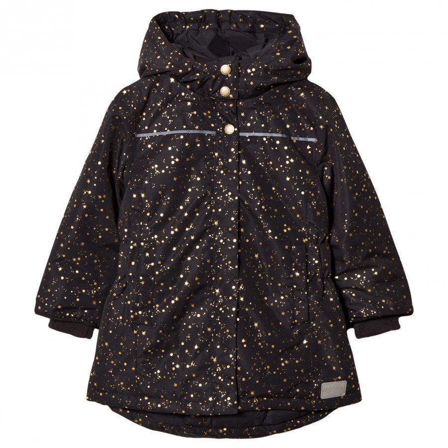 Marmar Copenhagen Olga Jacket Black Star Flake Parkatakki