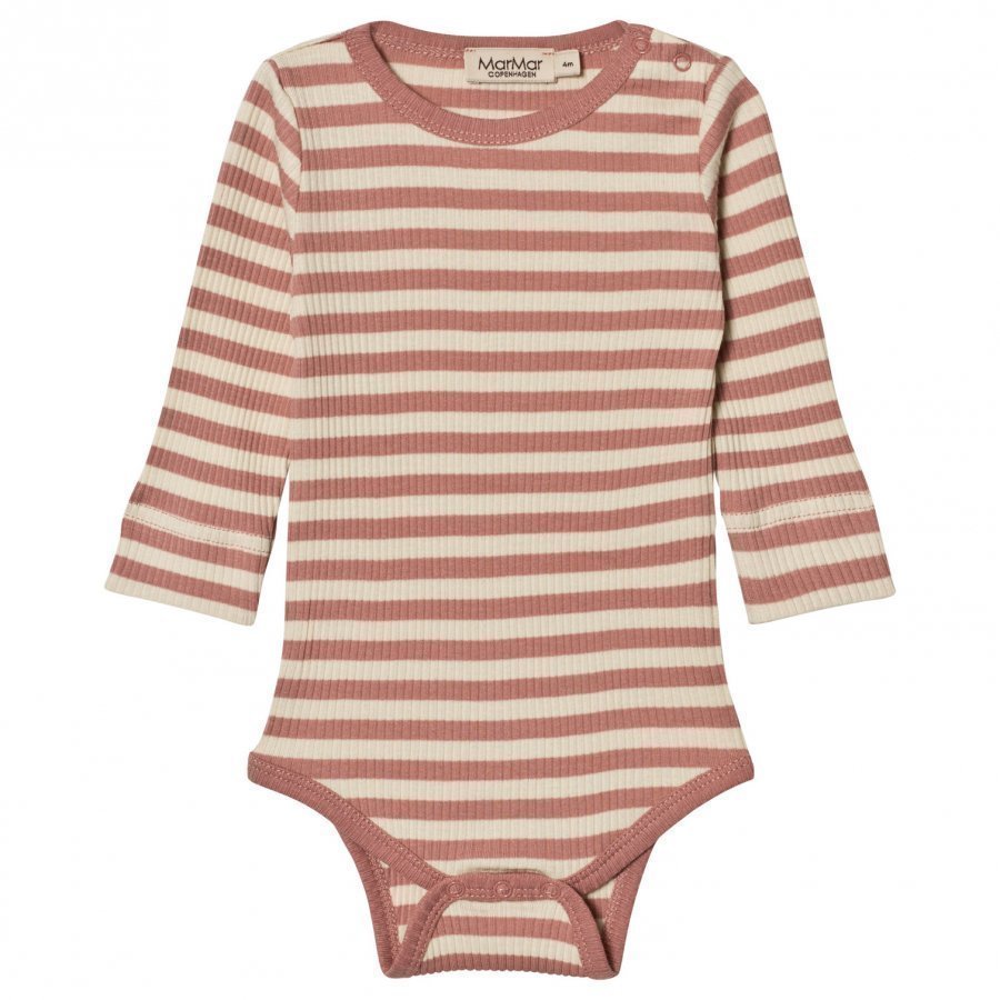 Marmar Copenhagen Plain Baby Body Antique Rose Stripe Body