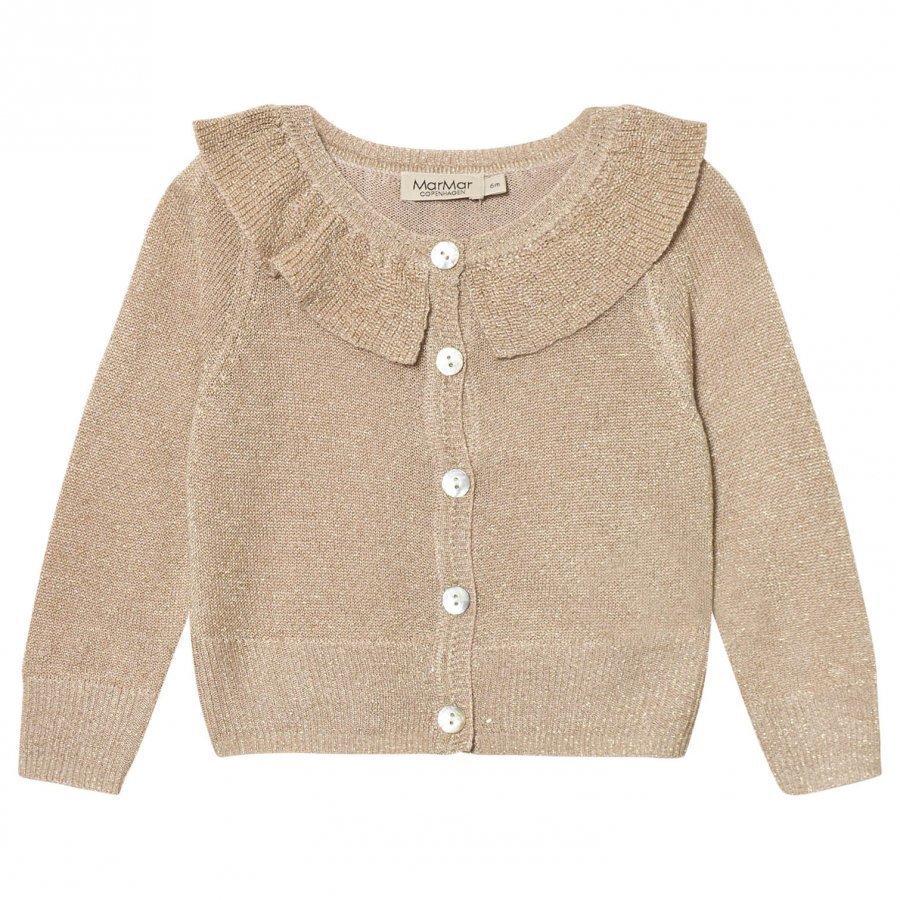 Marmar Copenhagen Tilda Cardigan Gold Neuletakki