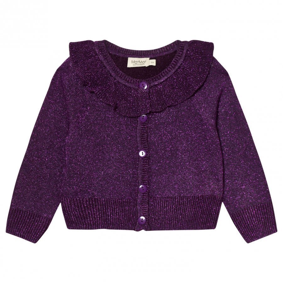 Marmar Copenhagen Tilda Cardigan Purple Night Neuletakki