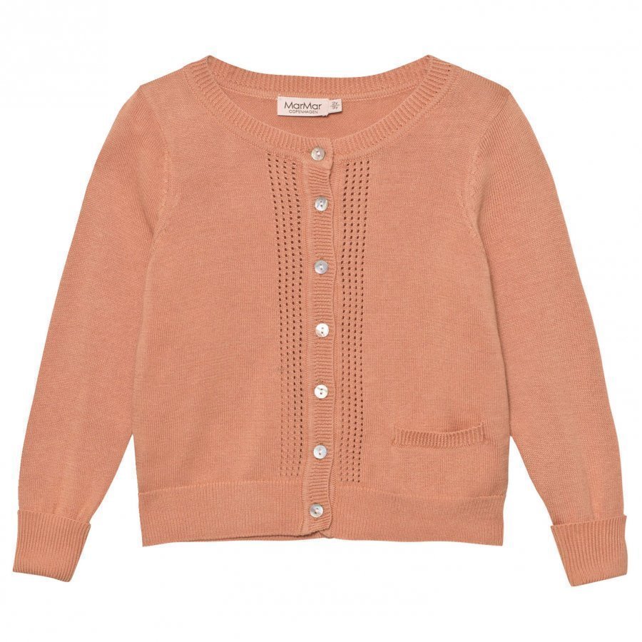 Marmar Copenhagen Tilia Cardigan Dusty Coral Neuletakki