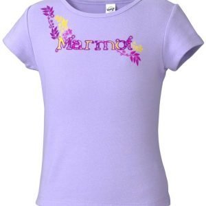 Marmot Girl's Whimsy Tee Shirt Paita Lila