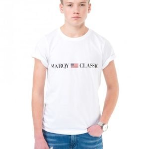 Marqy Classic Preston Ss Tee T-Paita Valkoinen