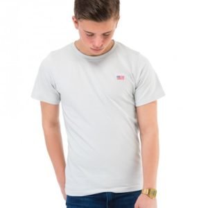 Marqy Classic Wells Ss Tee T-Paita Harmaa