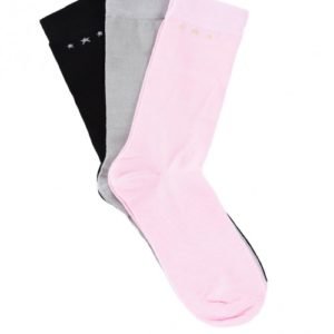 Marqy Girl Leowe Socks 3 Pack Sukat Kirjava