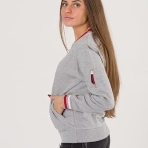 Marqy Logan Zip Jacket Neule Harmaa