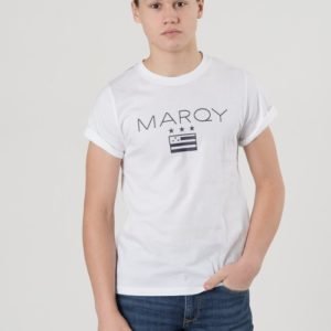 Marqy Ontario Ss Tee T-Paita Valkoinen