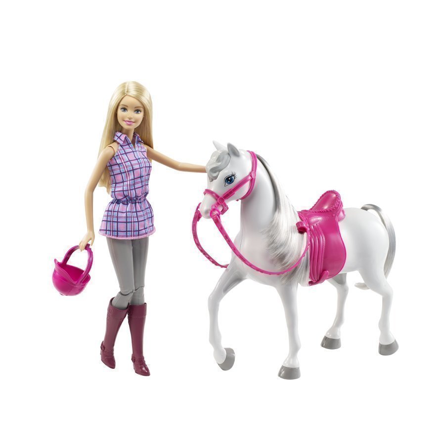 Mattel Barbie My Fab Pets Barbie Ja Hevonen