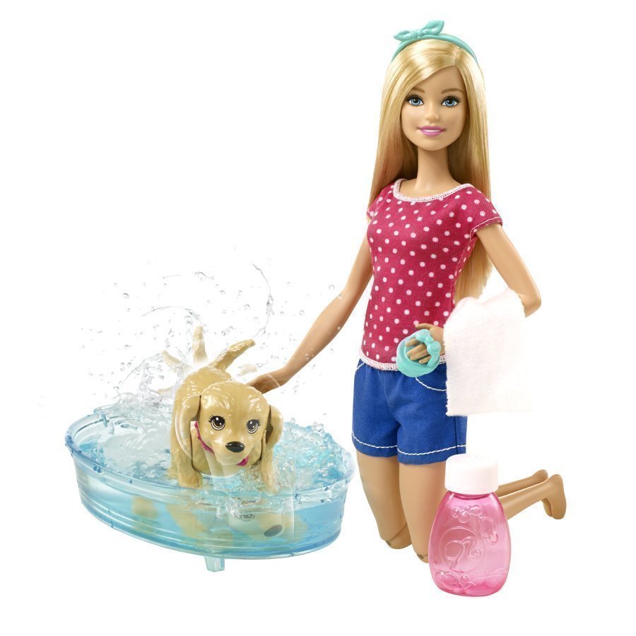 Mattel Barbie My Fab Pets Koirakylpy