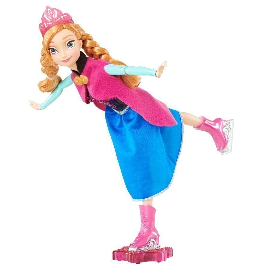 Mattel Disney Frozen Anna Luistelija