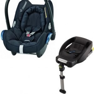 Maxi-Cosi Turvkaukalo Cabriofix Total Black sis. Easyfix-jalustan