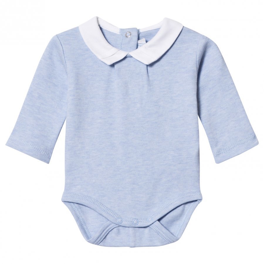 Mayoral Blue Marl Collared Baby Body