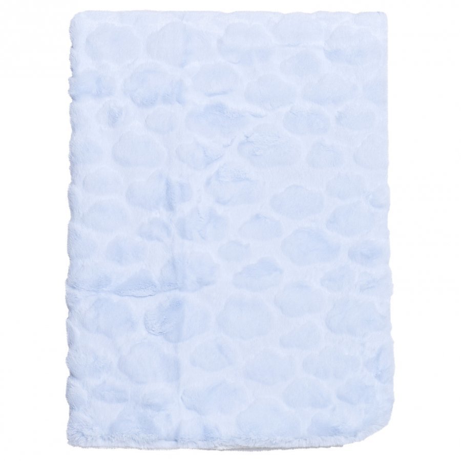 Mayoral Blue Textured Plush Baby Blanket Huopa