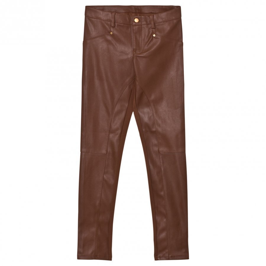 Mayoral Brown Pleather Leggings Legginsit