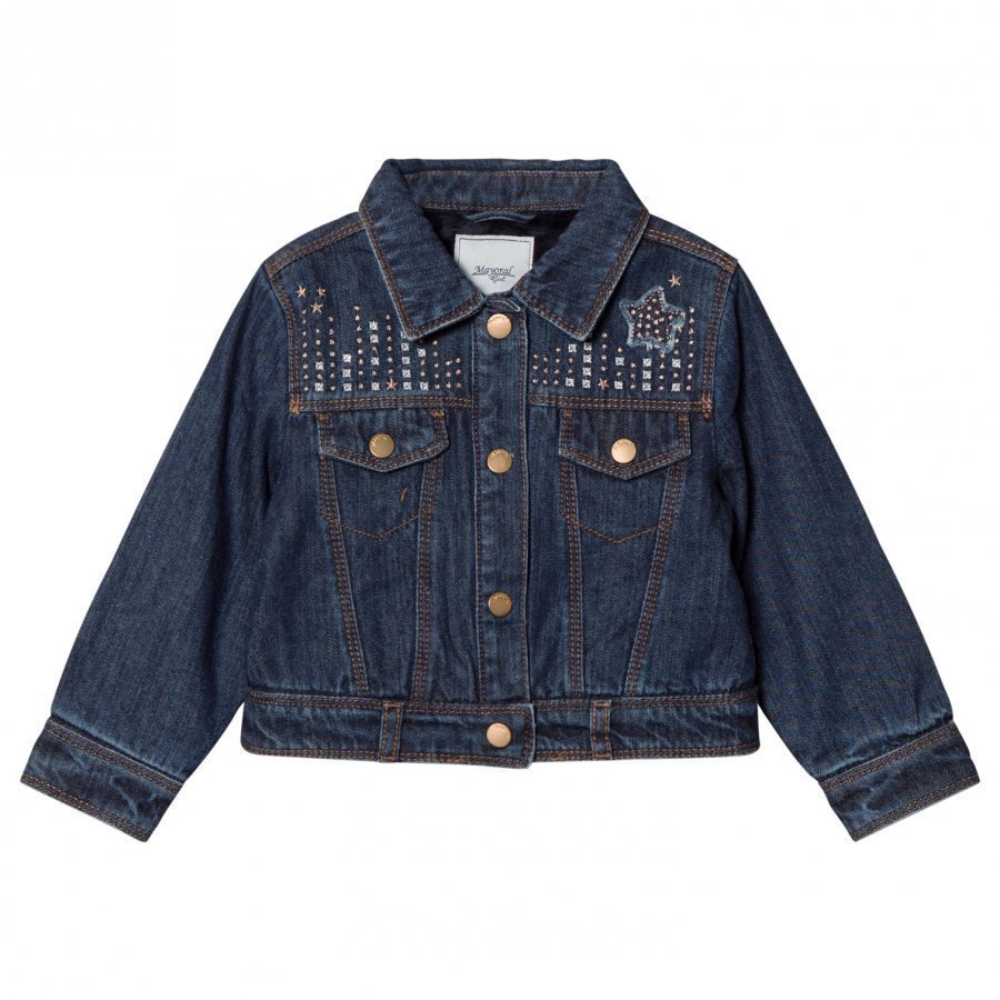 Mayoral Dark Denim Jacket Farkkutakki