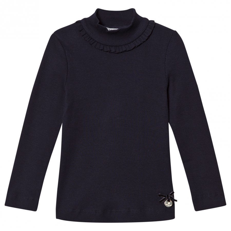 Mayoral Eclipse Ribbed Long Sleeve Tee With Mock Turtleneck T-Paita