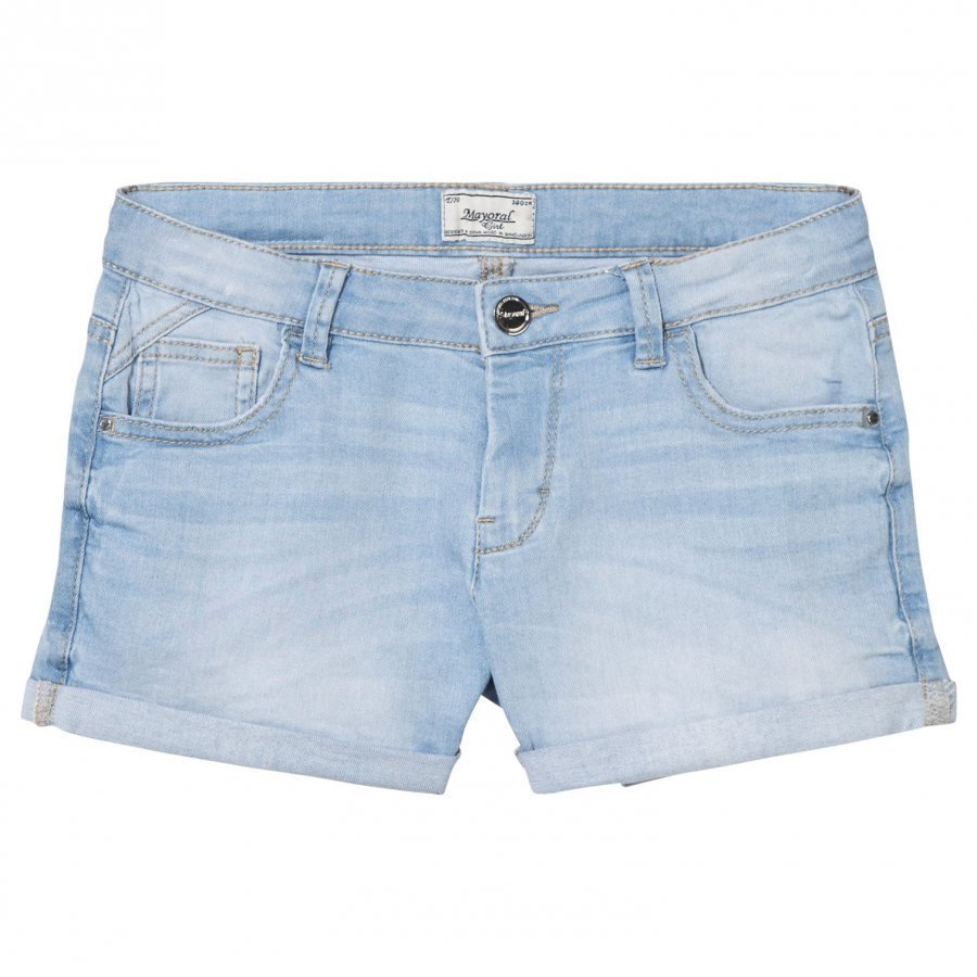 Mayoral Light Wash Denim Shorts Farkkushortsit