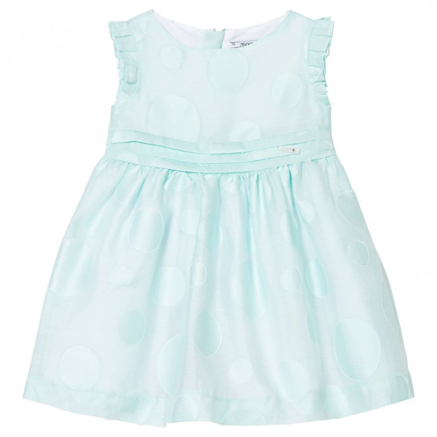 Mayoral Mint Circle Detail Voile Dress Juhlamekko