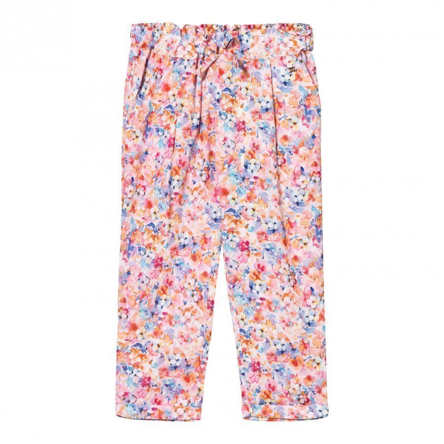 Mayoral Multi Floral Relaxed Trousers Housut