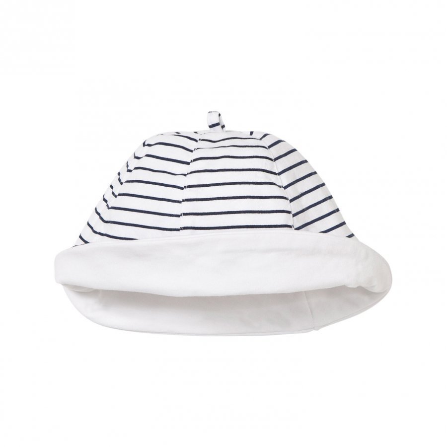 Mayoral Navy And White Stripe Reversible Hat Aurinkohattu