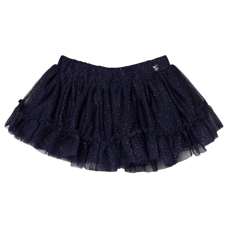 Mayoral Navy Glitter Tulle Skirt Tyllihame