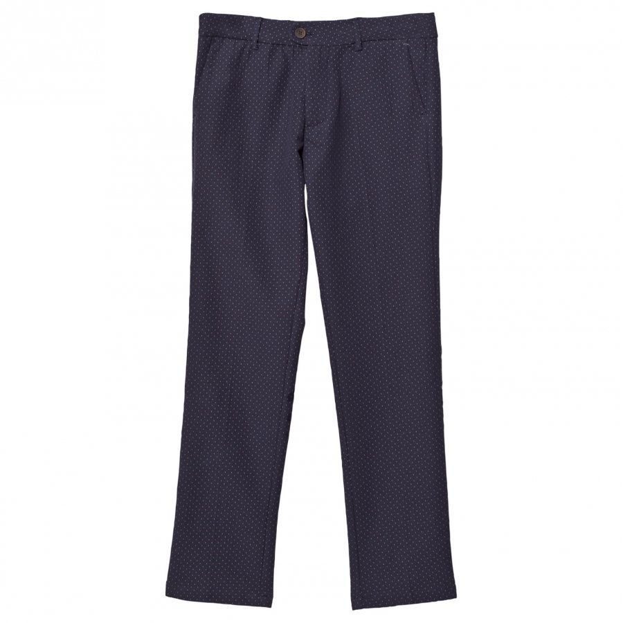 Mayoral Navy Jacquard Trousers Housut
