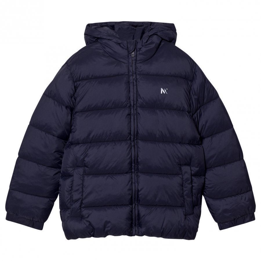 Mayoral Navy Padded Hooded Coat Toppatakki