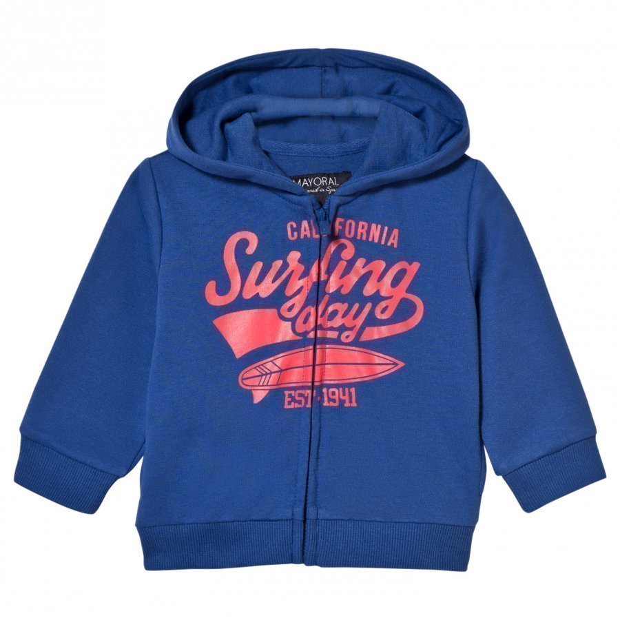 Mayoral Navy Surf Print Hoody Huppari