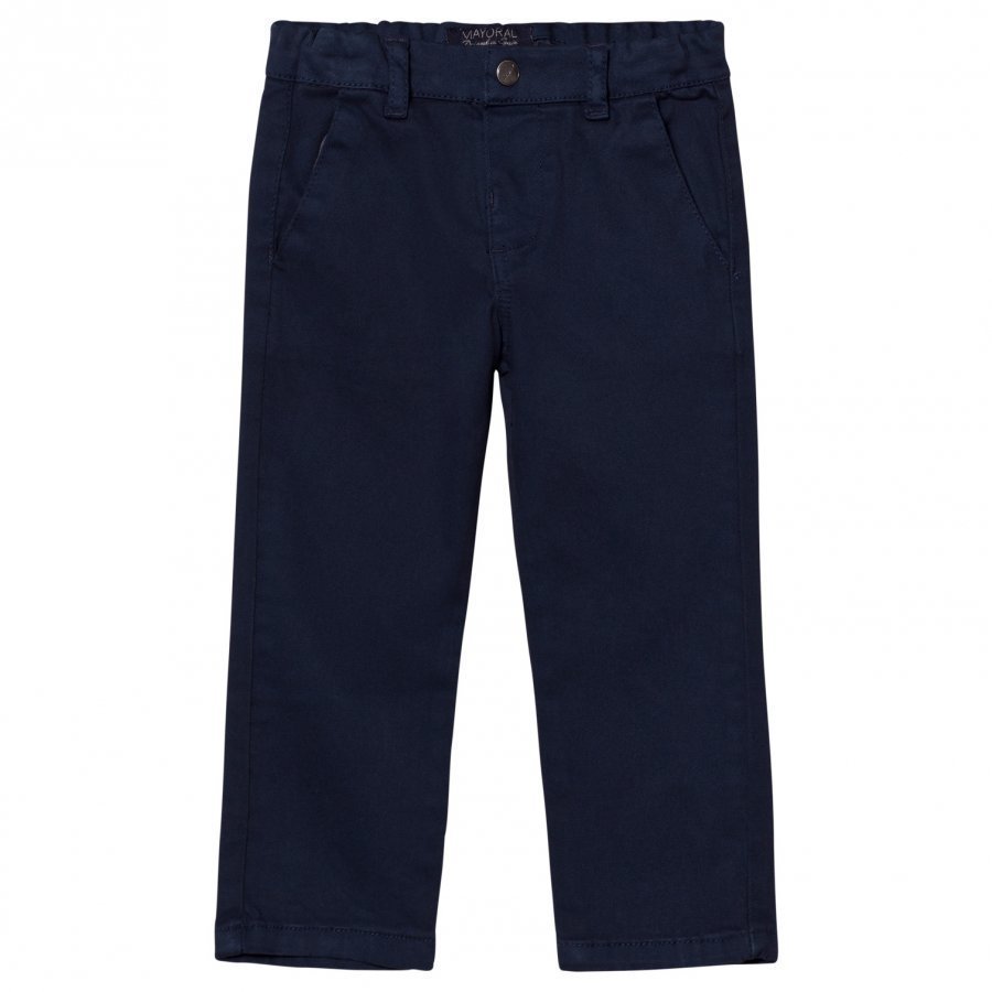 Mayoral Navy Twill Trousers Housut