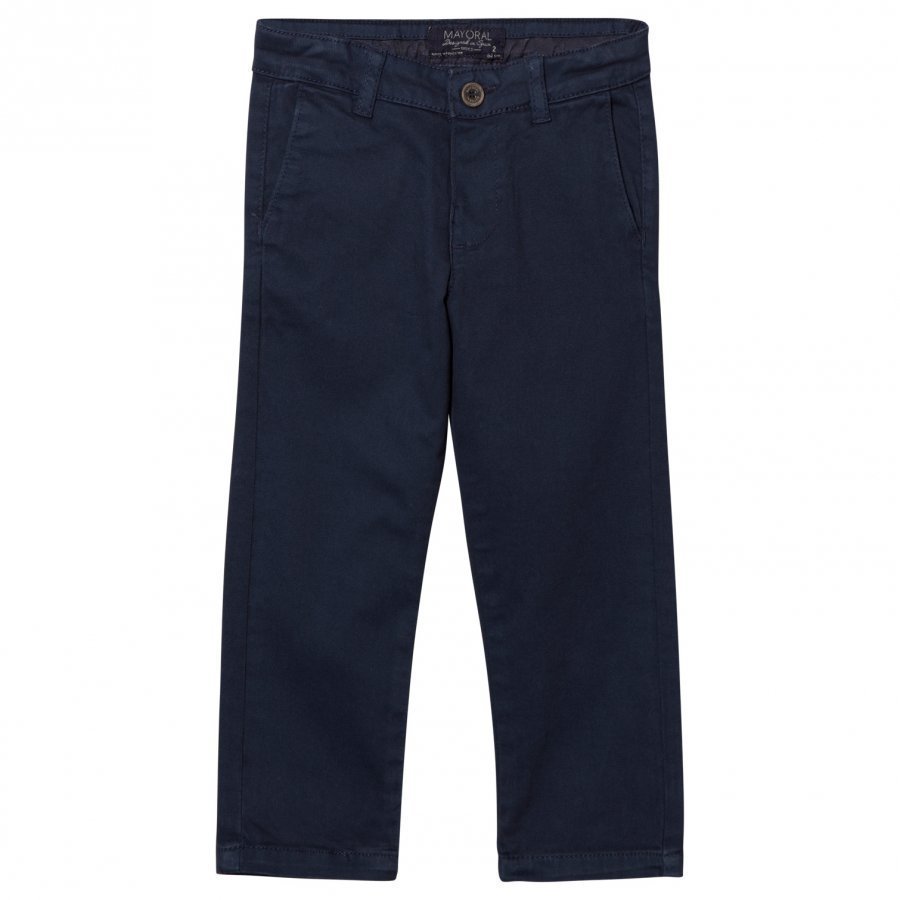 Mayoral Navy Twill Trousers Housut