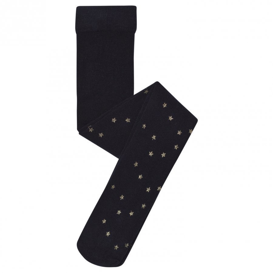 Mayoral Navy Woolen Star Tights Sukkahousut