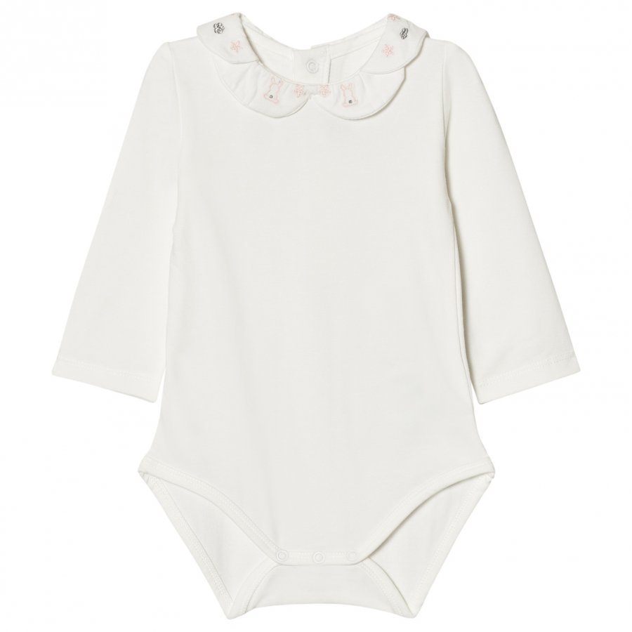 Mayoral Off White Baby Body With Scallop Embroidered Collar Body