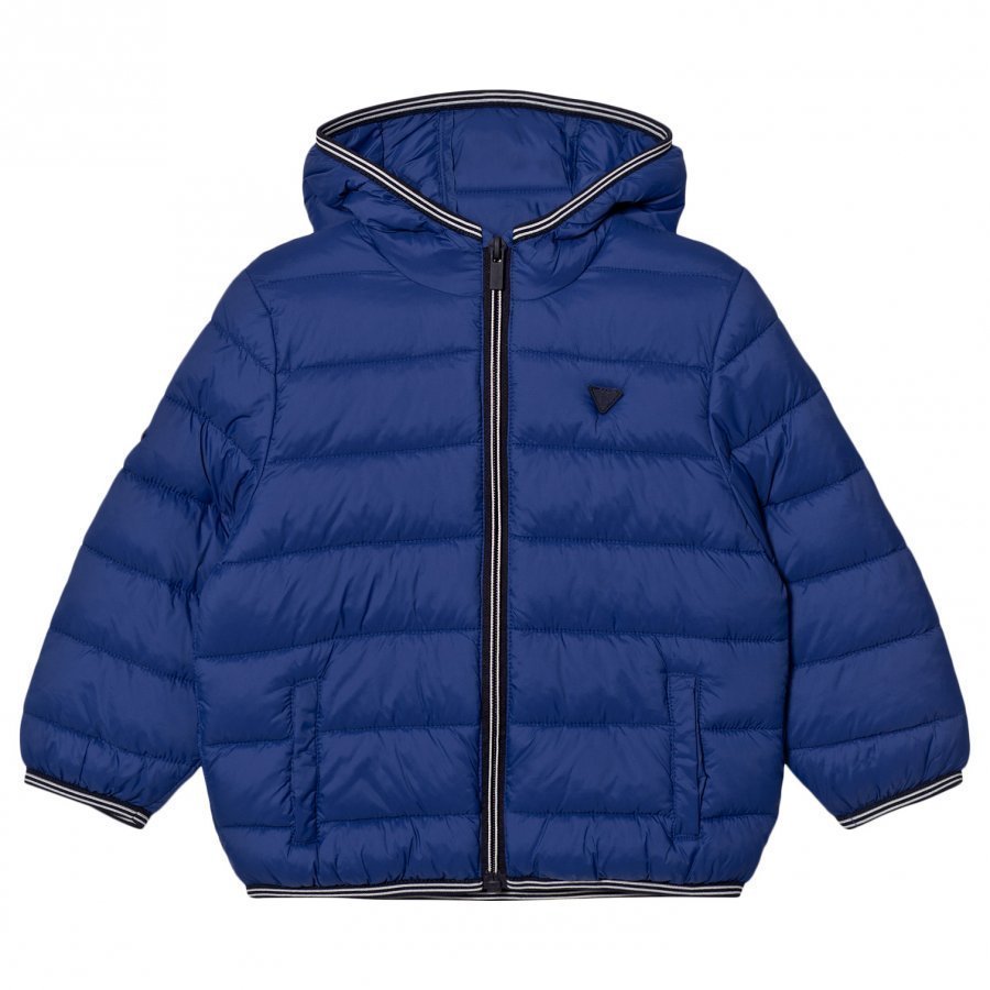 Mayoral Padded Hood Jacket Bright Blue Toppatakki