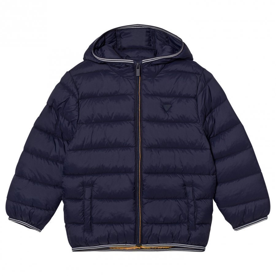 Mayoral Padded Hooded Jacket Navy Toppatakki