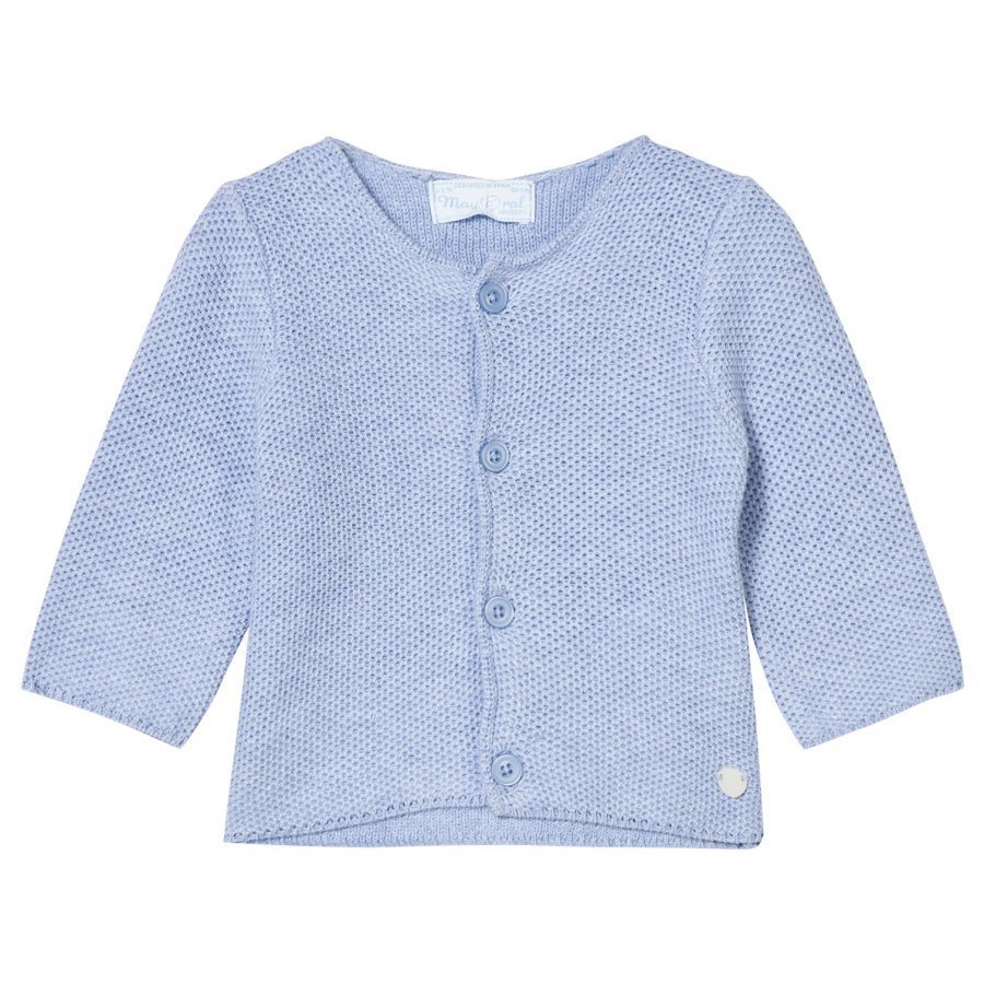 Mayoral Pale Blue Knit Cardigan Neuletakki