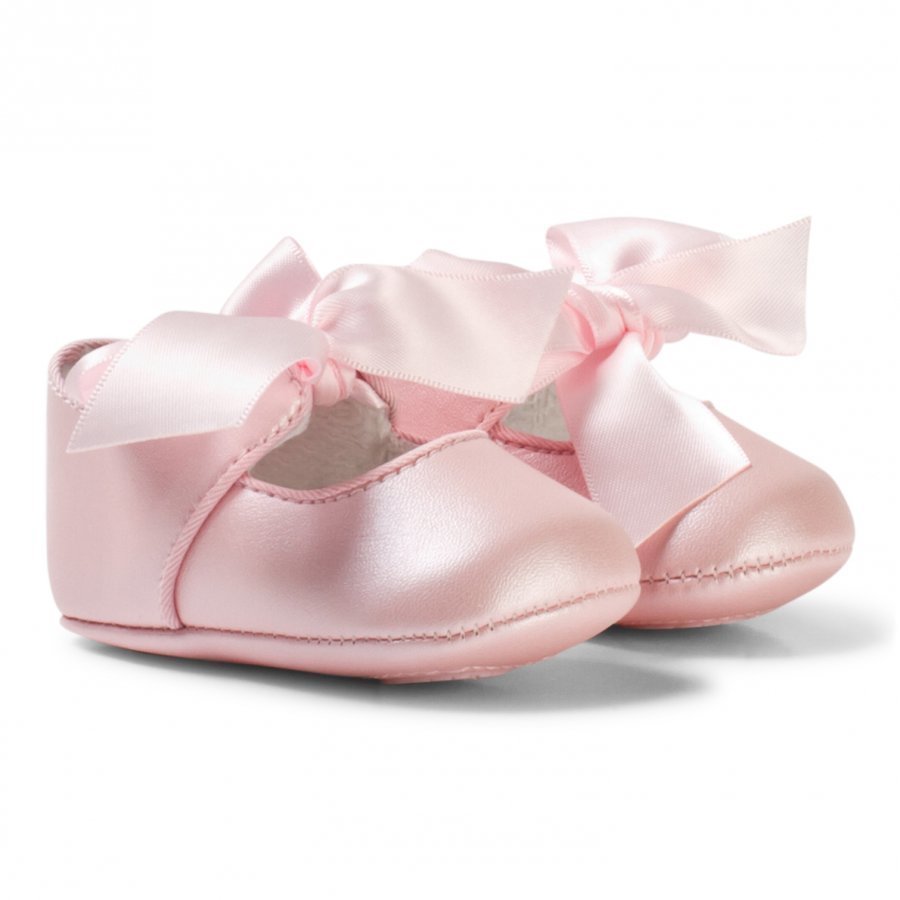 Mayoral Pink Bow Buckle Mary Janes Vauvan Kengät