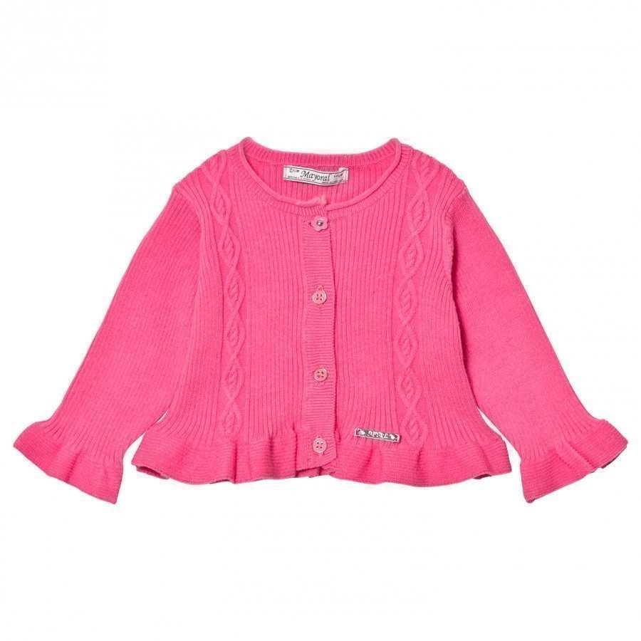 Mayoral Pink Cable Knit Jumper Paita