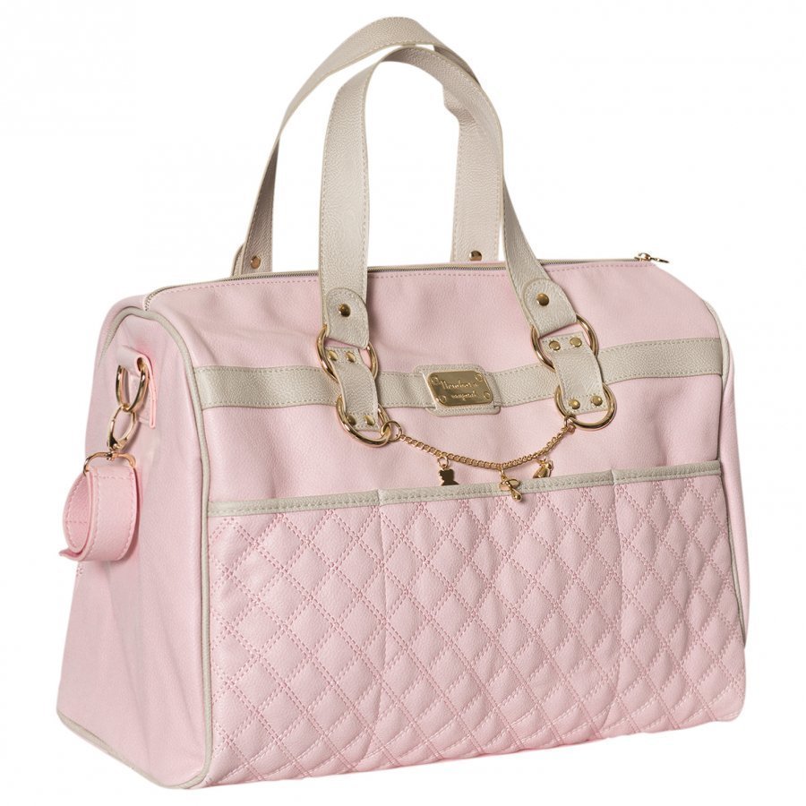 Mayoral Pink Faux Leather Quilted Changing Bag Hoitolaukku