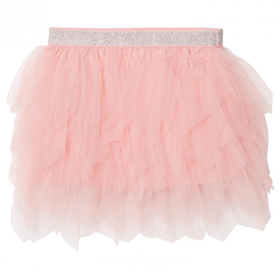 Mayoral Pink Glitter Petal Tulle Skirt Tyllihame