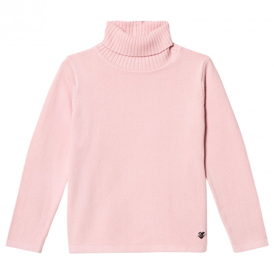 Mayoral Pink Knit Turtleneck Top T-Paita