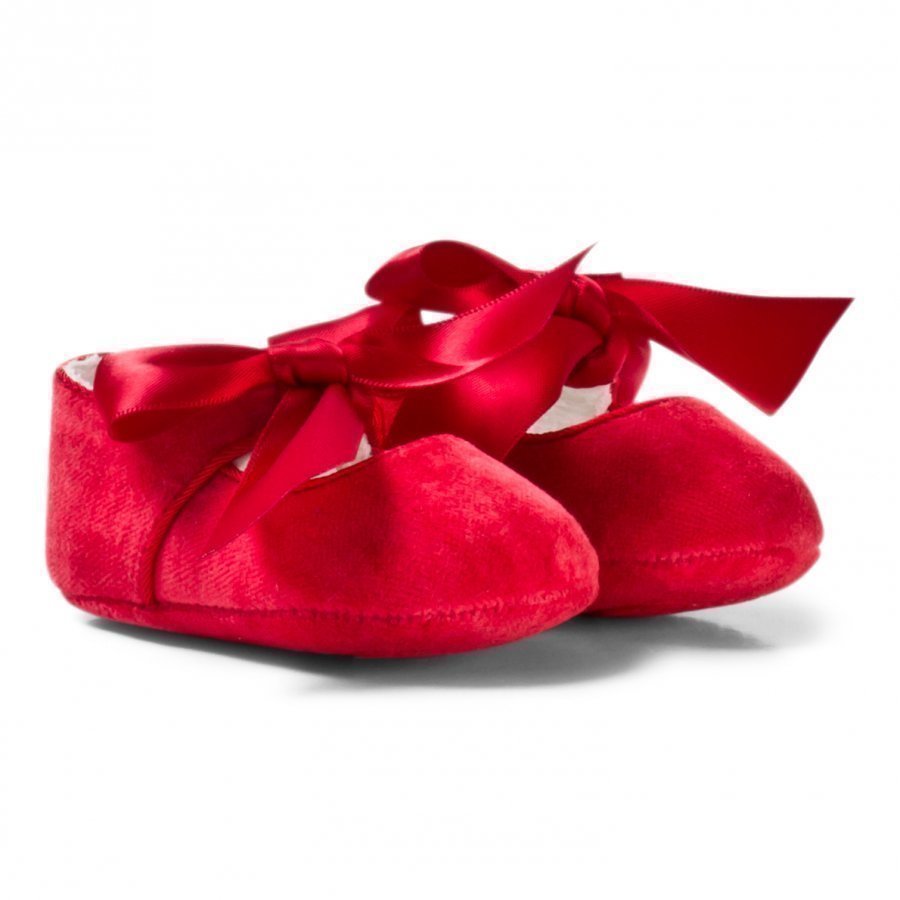 Mayoral Red Bow Buckled Mary Janes Vauvan Kengät