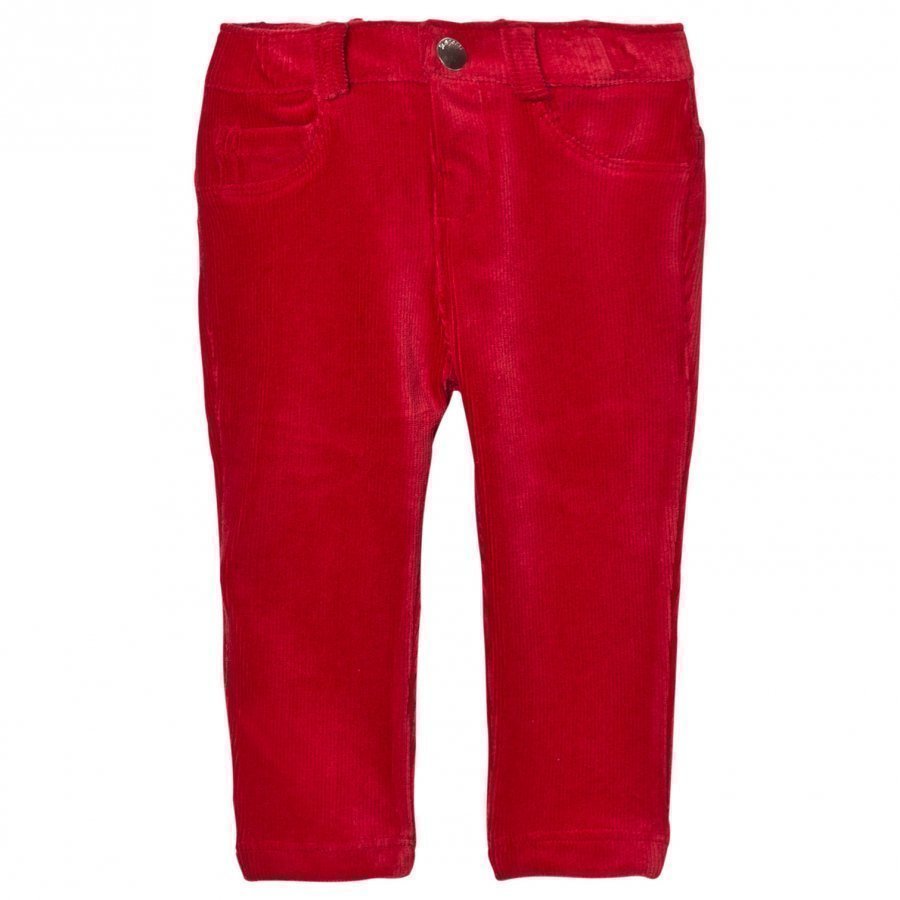 Mayoral Red Stretch Cords Housut